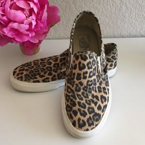 Leopard Slip On Vans